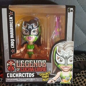 Lady Maravilla Action Figure - "Legends Of Lucha Libre" New In Box.